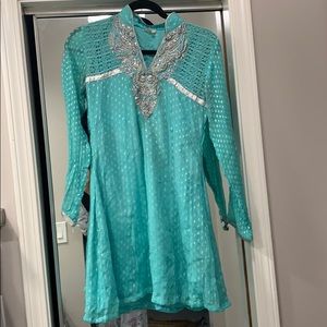 3 pc used kameez, pants & duppatta